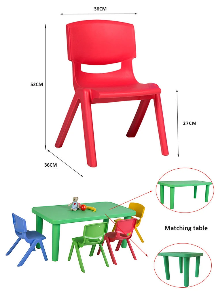 Stackable Plastic Colorful Popular Gold Supplier Kids Study Chairs