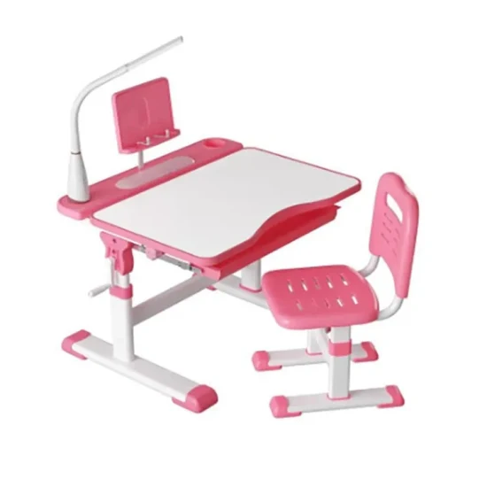 Meubles de chambre à coucher, ensemble Table et chaise d'étude pour enfants, réglable en hauteur