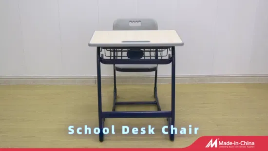 Nouveau bureau et chaise d'étude pour enfants célibataires d'école primaire de conception